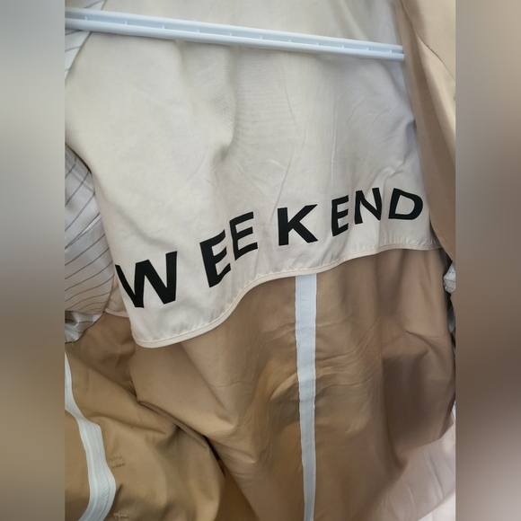 NWOT Maxmara weekend Double-breasted trench coat in showerproof fabric - Picture 8 of 8